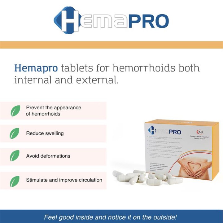 500 COSMETICS - HEMAPRO PILLS PILLS FOR HEMORRIODS TREATMENT