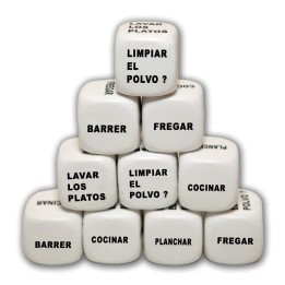 1 Dado Branco Fica em Casa