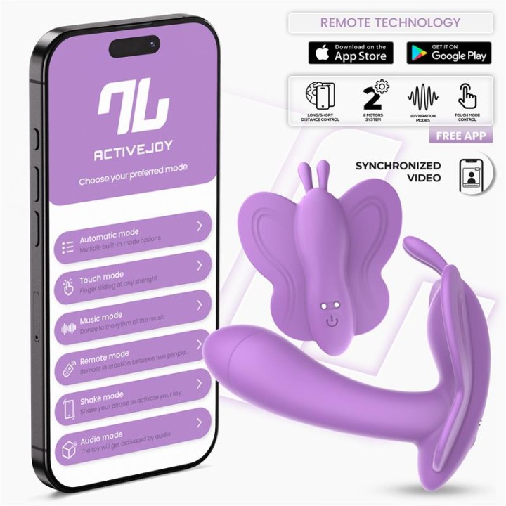 Wingy Estimulador Borboleta com APP Lavanda