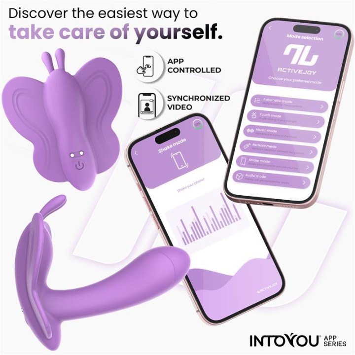 Wingy Estimulador Borboleta com APP Lavanda