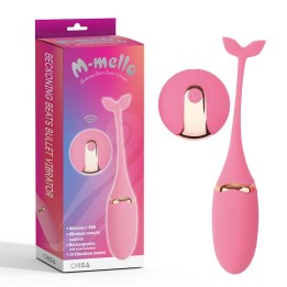 Bala Vibratória com Controlo Remoto Beckoning Beats USB Silicone 5.9