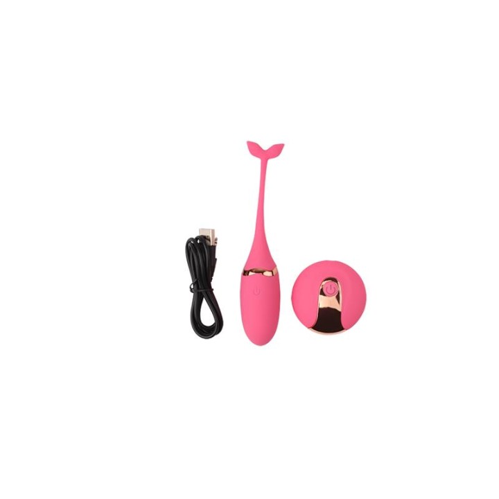 Bala Vibratória com Controlo Remoto Beckoning Beats USB Silicone 5.9