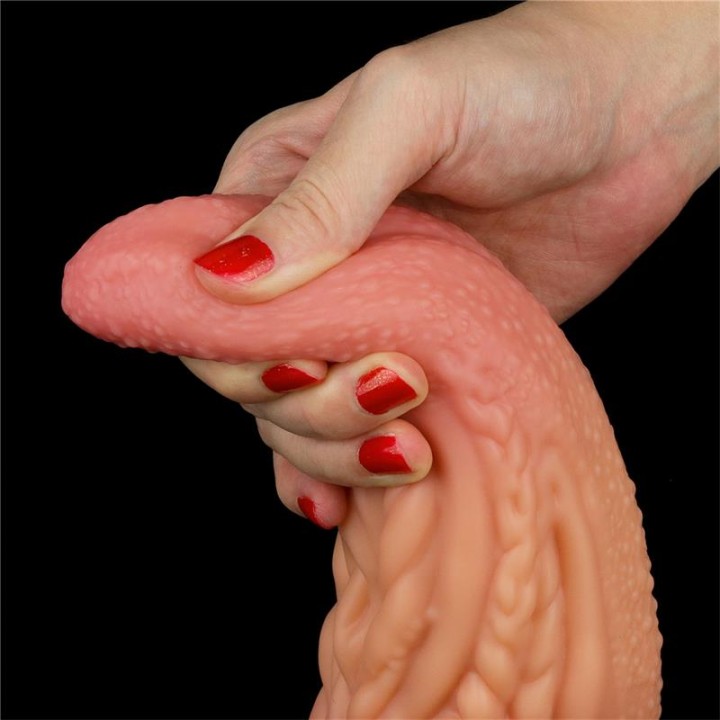 Dildo Língua 10 Dupla Camada