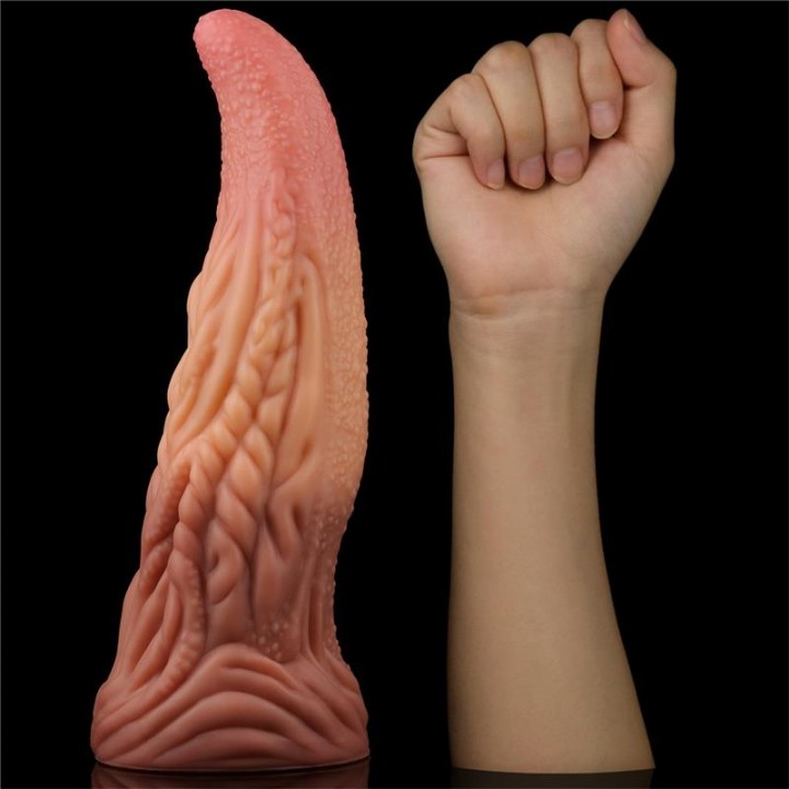 Dildo Língua 10 Dupla Camada