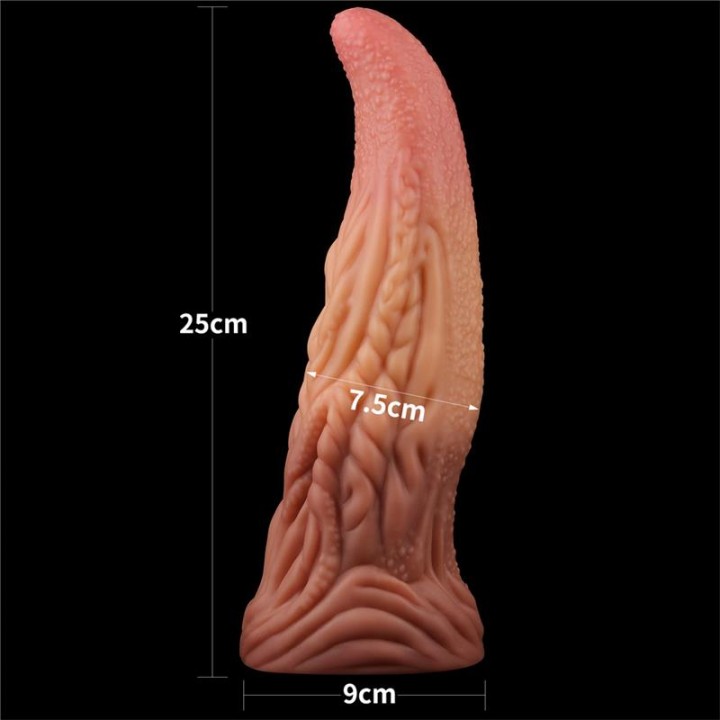 Dildo Língua 10 Dupla Camada