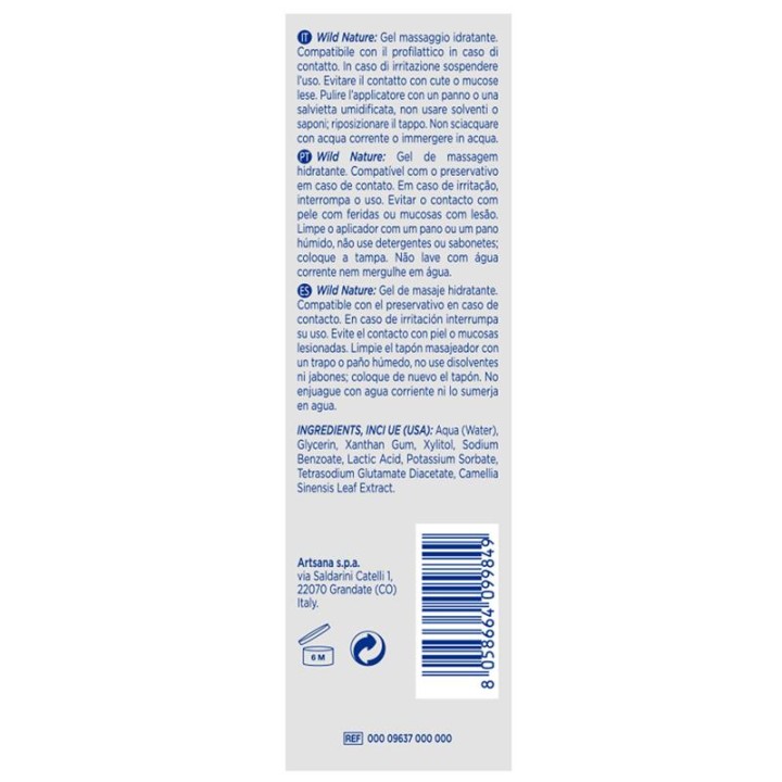 CONTROL - WILD NATURE GEL MASAJE 3 EN 1 200 ML