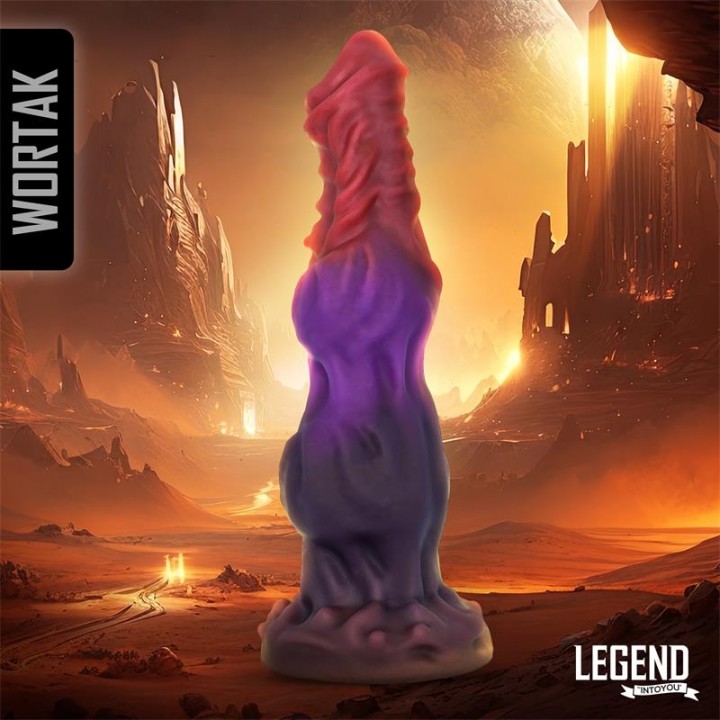 Wortak Dildo Silicone Líquido 24,8 cm