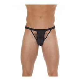 Tanga com Tiras Preto Tamanho Único