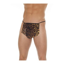Tanga Fio Dental Estilo Tanga Animal Print Leopardo Tamanho Único