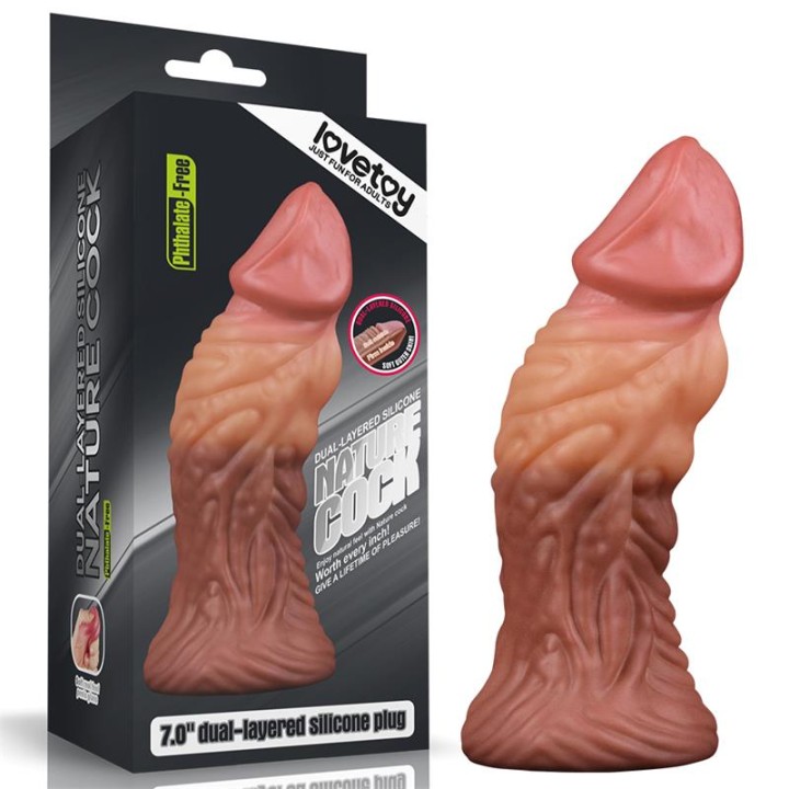 Dildo Nature 7 Dupla Camada