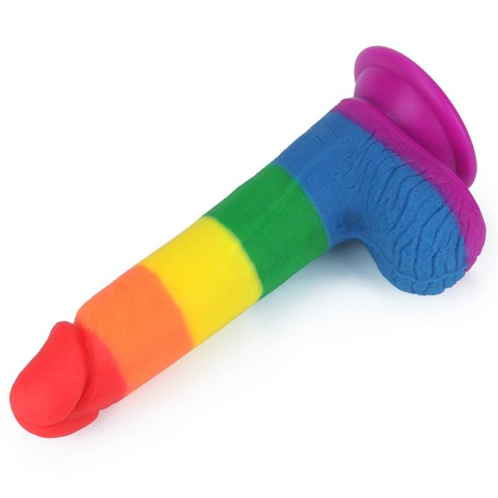 Dildo Prider 7.5 Silicone Líquido LGBT
