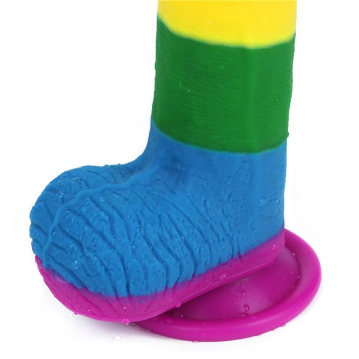 Dildo Prider 7.5 Silicone Líquido LGBT