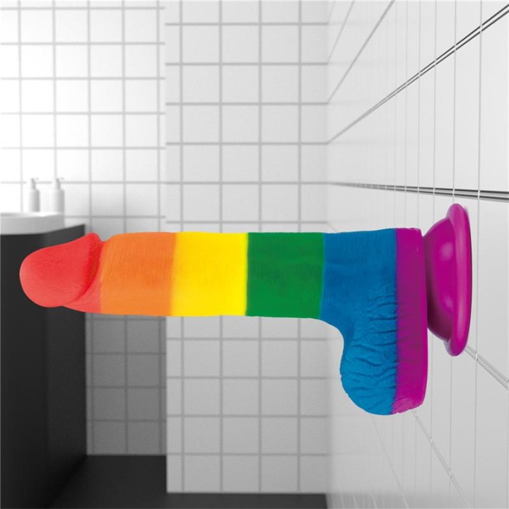 Dildo Prider 7.5 Silicone Líquido LGBT