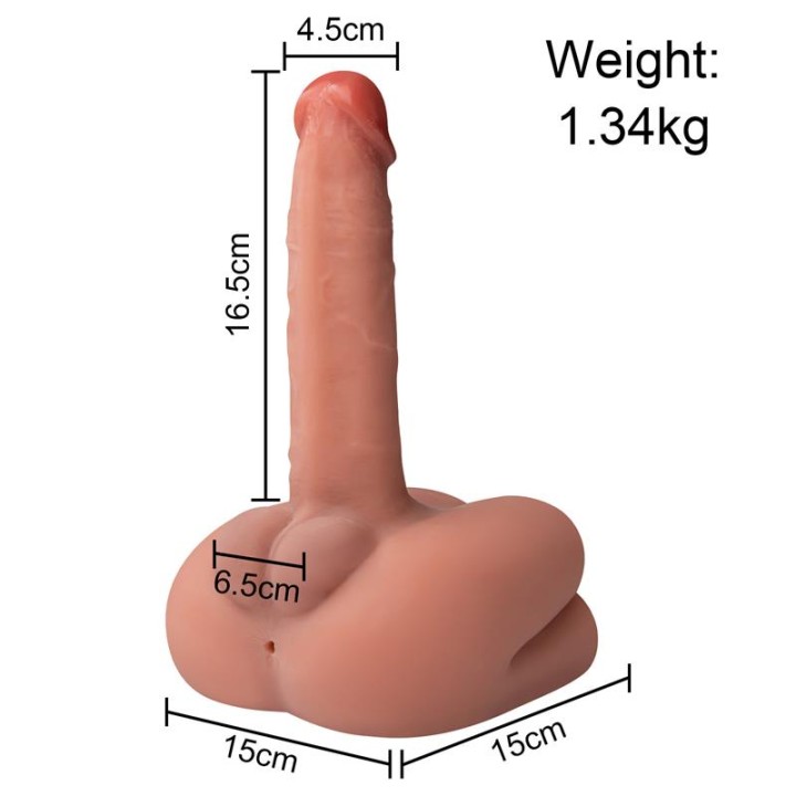 Meio Torso com Vibração e Movimento de Impulso 1.34 kg