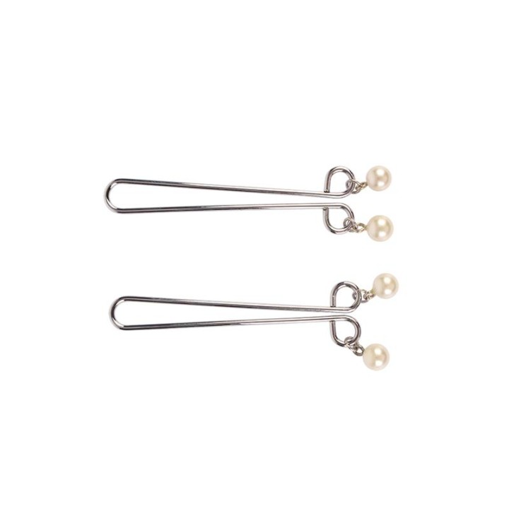 Pinças para Mamilos com Pérolas