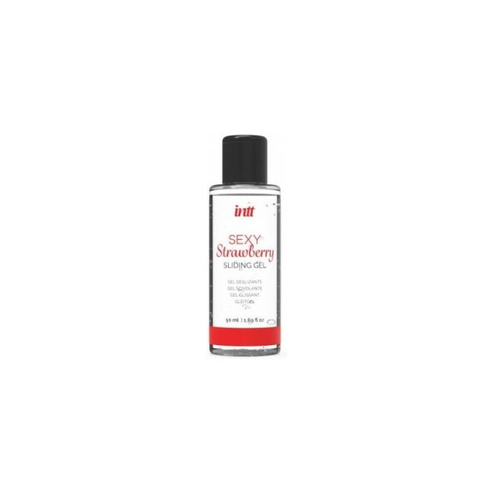 INTT RELEASES - BRAZILIAN BLACK PANTY WITH PEARLS AND LUBRICANT GEL 50 ML