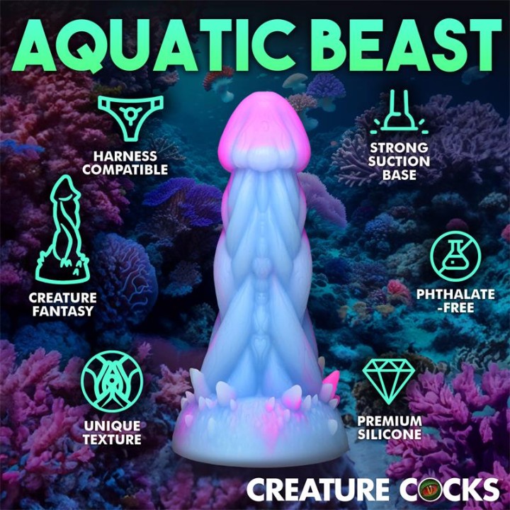 Dildo Medusa Nomura em Silicone