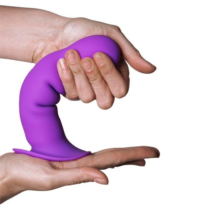 Dildo Hitsens 3 Dupla Densidade Roxo