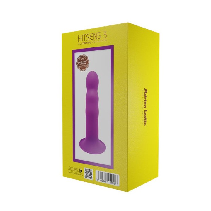 Dildo Hitsens 3 Dupla Densidade Roxo