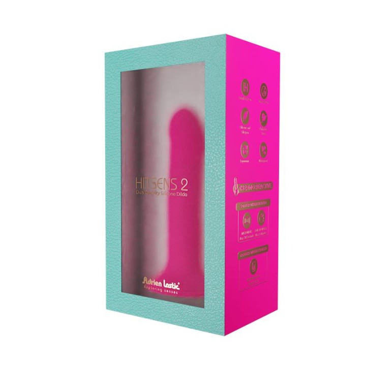 Dildo Hitsens 2 Dupla Densidade Rosa