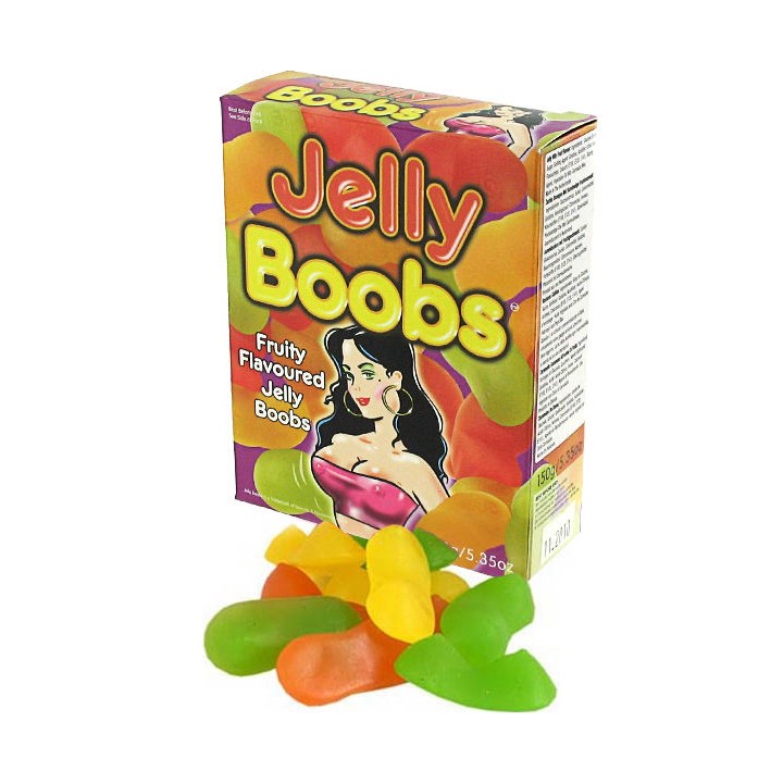 SPENCER & FLEETWOOD - CHEWABLE CANDY IN THE SHAPE OF BREASTS