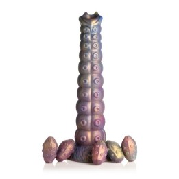 Dildo Ovoposição com 5 Ovos Deep Invader Tentacle