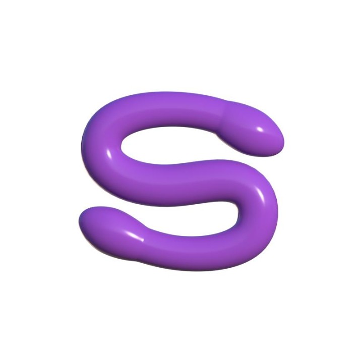 Dildo Duplo Whammy Roxo