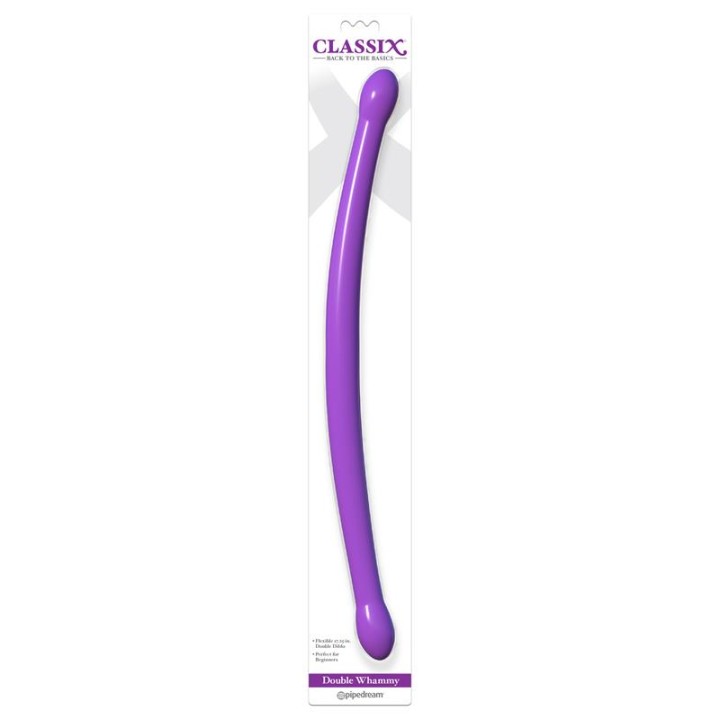 Dildo Duplo Whammy Roxo
