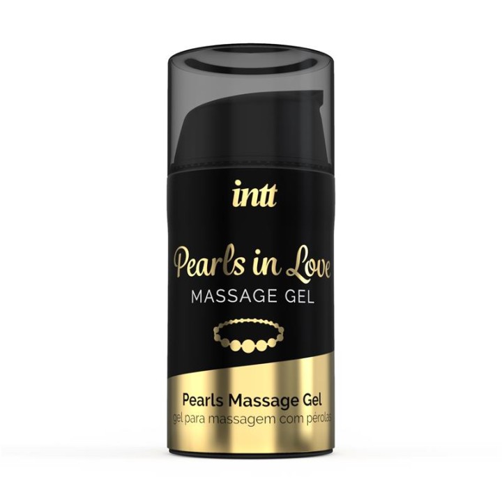INTT MASSAGE & ORAL SEX - PEARLS IN LOVE WITH PEARL NECKLACE AND SILICONE GEL