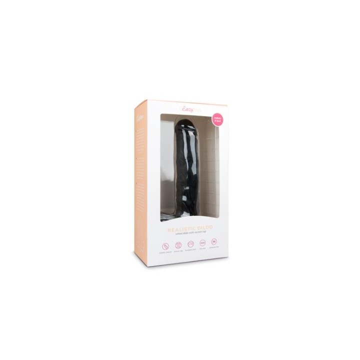 Dildo Realista Negro 26.5 cm