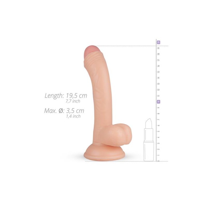 Pénis Realista Vince 19.5 cm