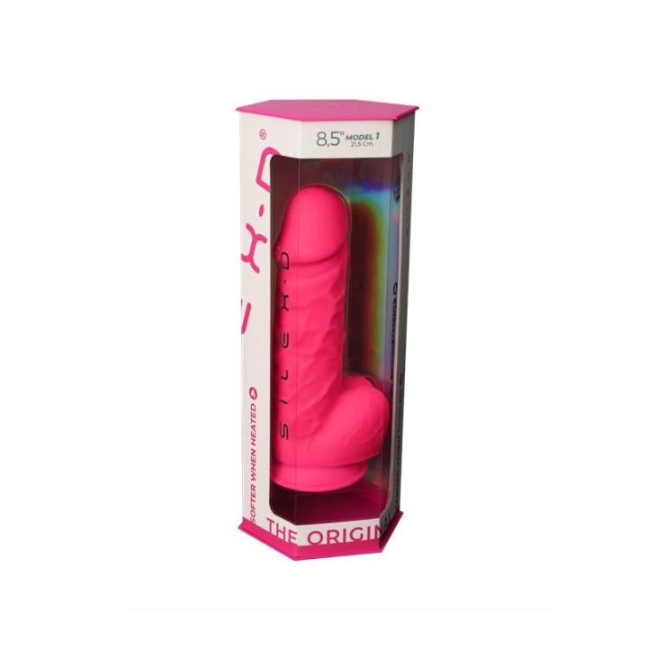 Dildo Dupla Densidade Mod. 1 - 8.5 Rosa