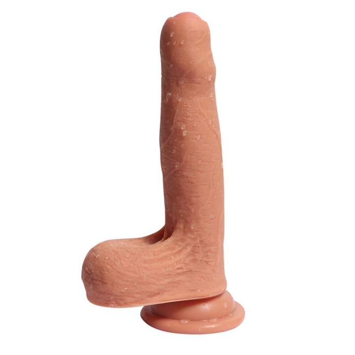 Dildo Azazel de Silicone de Dupla Densidade 18 cm