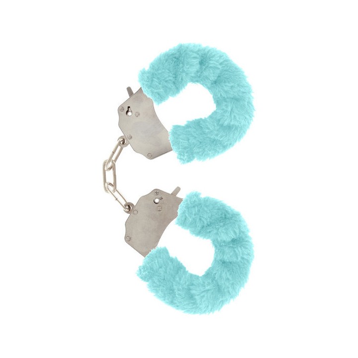 TOYJOY - FURRY FUN CUFFS BONDAGE BLUE