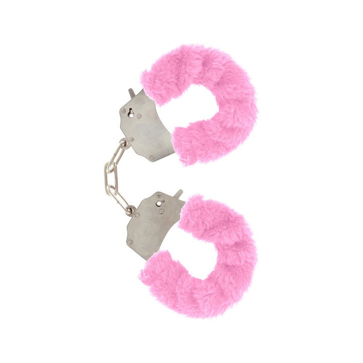 TOYJOY - FURRY FUN CUFFS BONDAGE PINK
