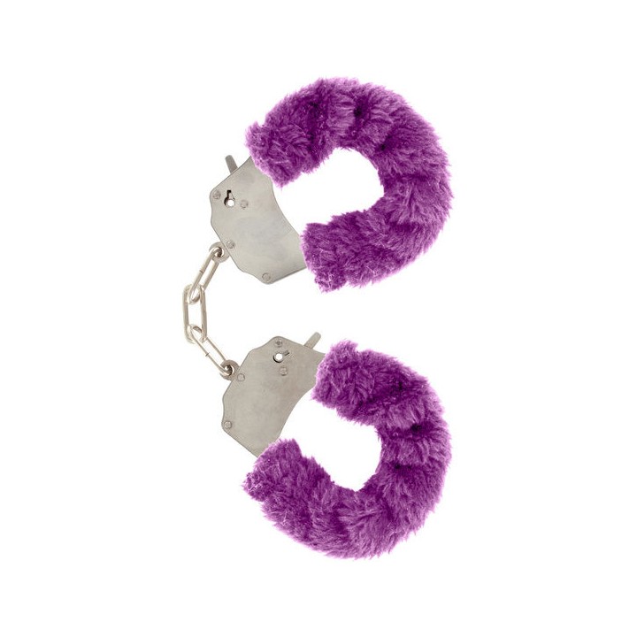 TOYJOY - FURRY FUN CUFFS BONDAGE PURPLE