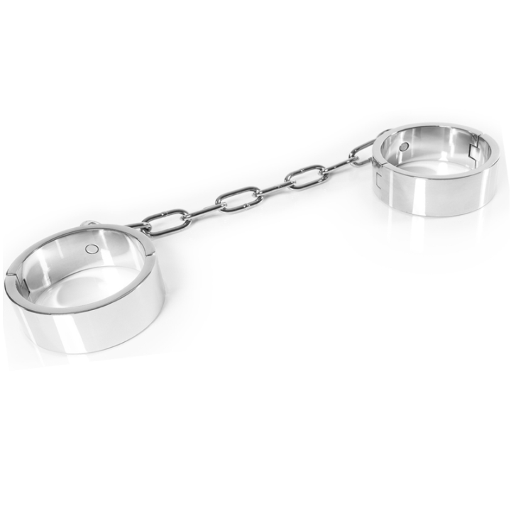 METAL HARD - ANKLE HANDCUFFS WITH ALLEN KEY SUBMISSION BDSM