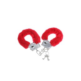 DIABLO PICANTE - PLEASURE FURRY HANDCUFFS RED