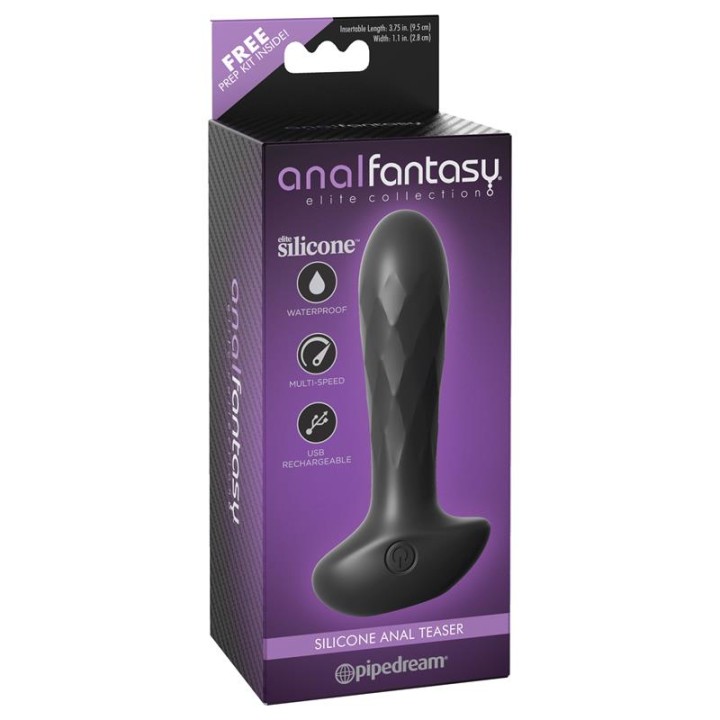 Estimulador Anal em Silicone 11.9 cm