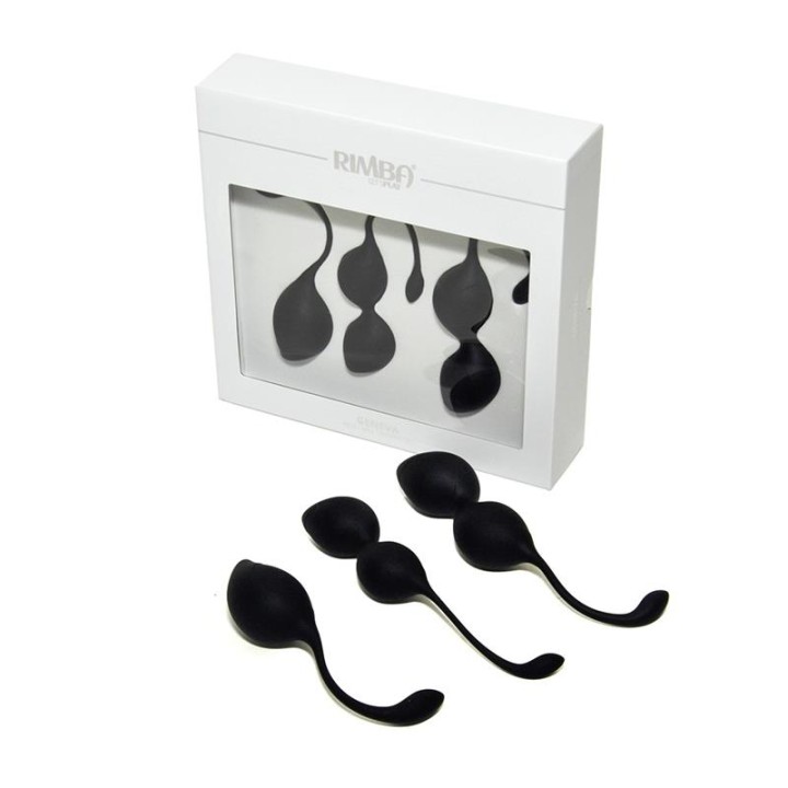 Conjunto de 3 Bolas de Kegel Geneva Preto