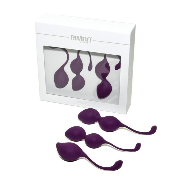 Conjunto de 3 Bolas de Kegel Geneva Púrpura