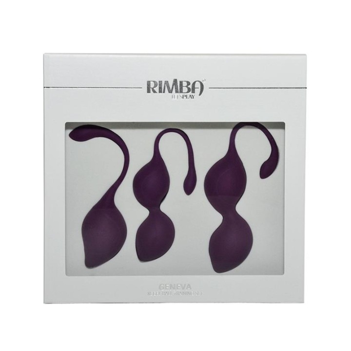 Conjunto de 3 Bolas de Kegel Geneva Púrpura