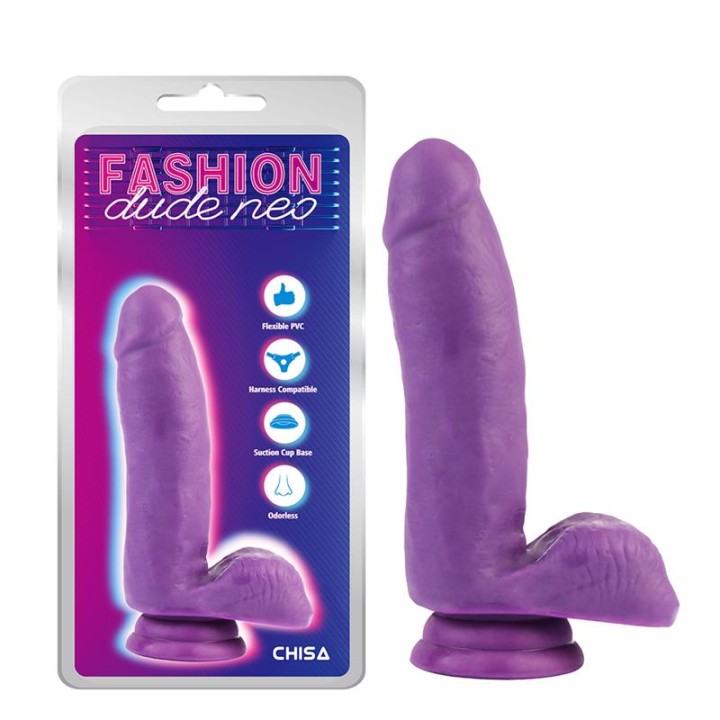 Dildo Dupla Densidade Púrpura 6.7