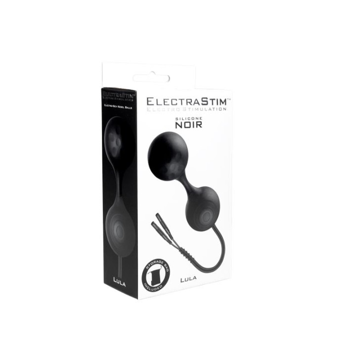 ELECTRASTIM - LULA SILICONE BLACK KEGEL EXCERSISOR