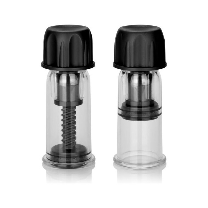 CALEXOTICS - VACCUM TWIST NIPPLE SUCTION CUP BLACK