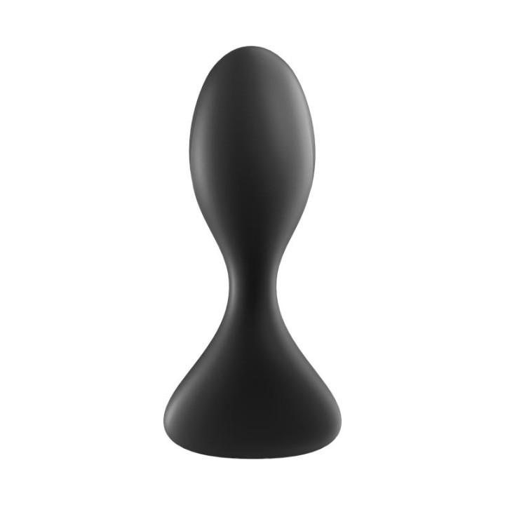 SATISFYER - TRENDSETTER VIBRATING PLUG APP BLACK