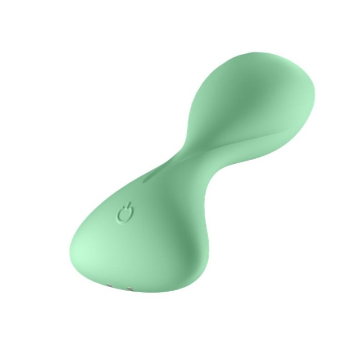 SATISFYER - TRENDSETTER VIBRATING PLUG APP GREEN