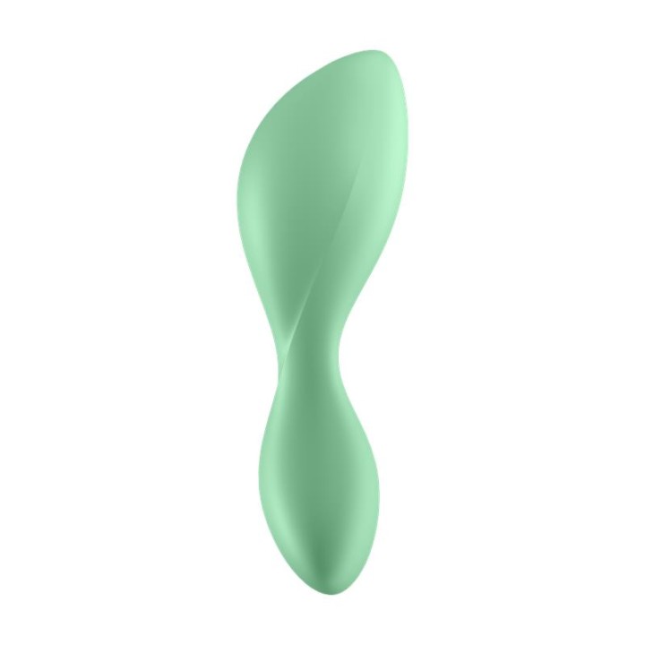 SATISFYER - TRENDSETTER VIBRATING PLUG APP GREEN