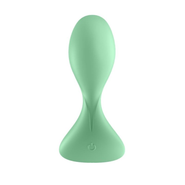 SATISFYER - TRENDSETTER VIBRATING PLUG APP GREEN