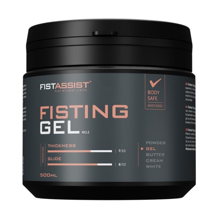COBECO - FIST ASSIST FISTING GEL EXTRA-THICK WATER-BASED 500 ML